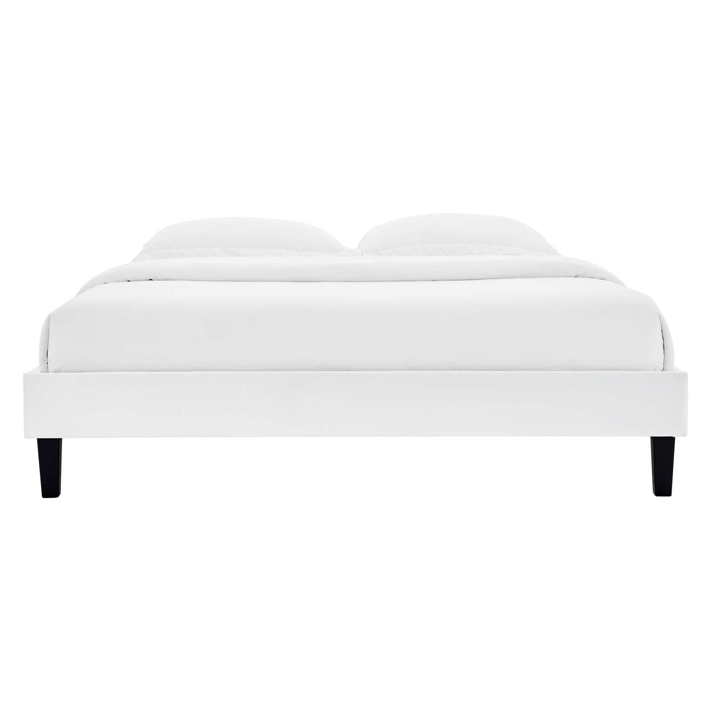 Reign Performance Velvet Queen Platform Bed Frame by Modway