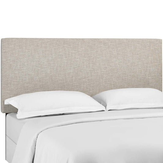 Taylor Upholstered Linen Fabric King and California King Headboard by Modway