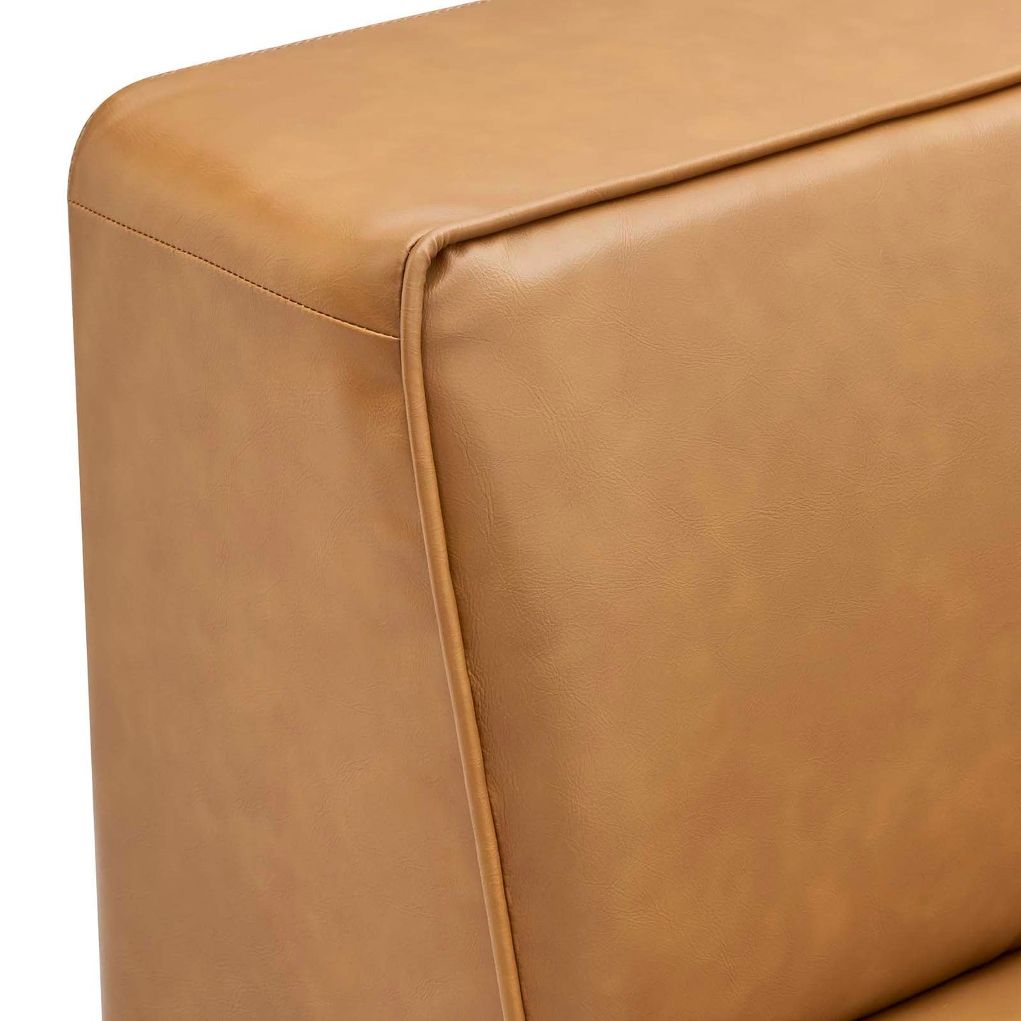 Mingle Vegan Leather Corner Chair by Modway