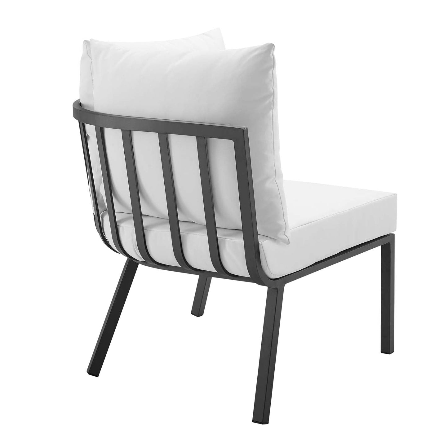Riverside 4 Piece Outdoor Patio Aluminum Set by Modway