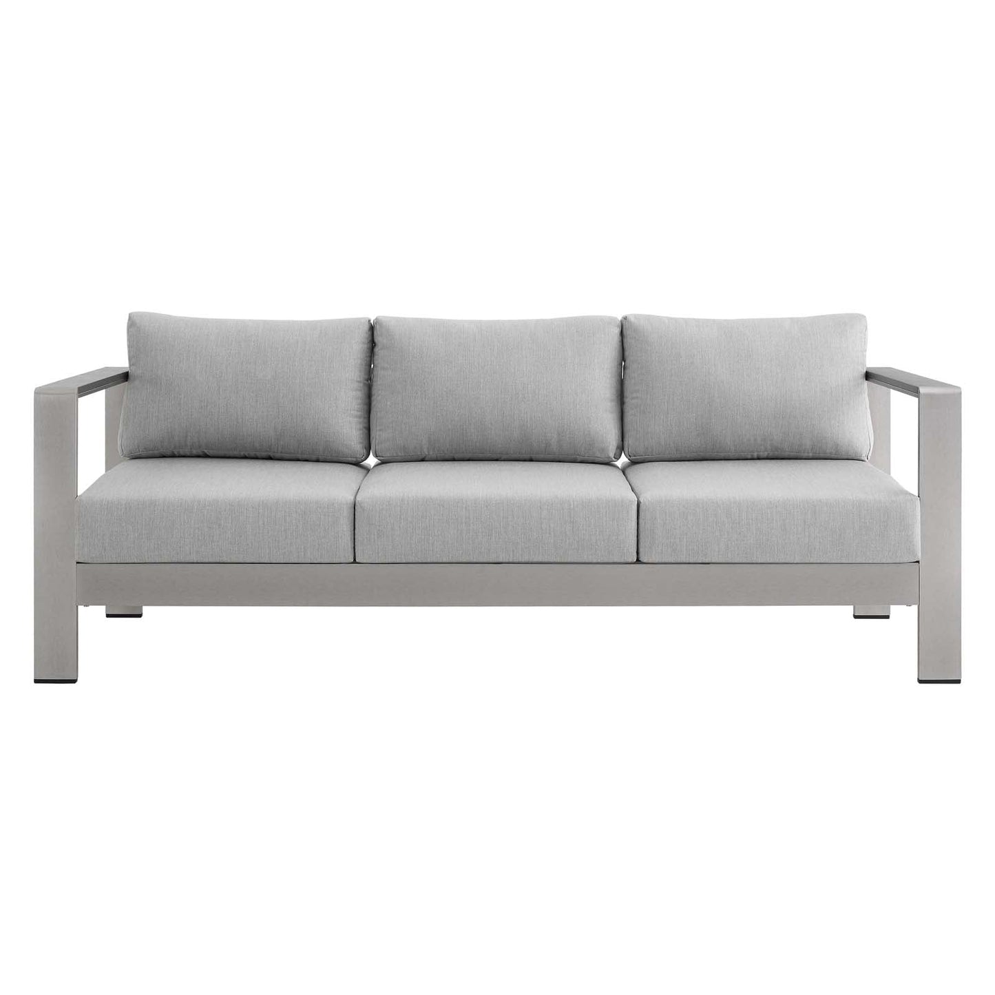 Shore Sunbrella¨ Fabric Aluminum Outdoor Patio Sofa by Modway
