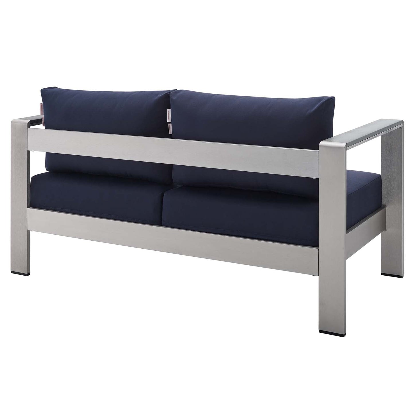 Shore 4 Piece Sunbrella¨ Fabric Outdoor Patio Aluminum Set by Modway