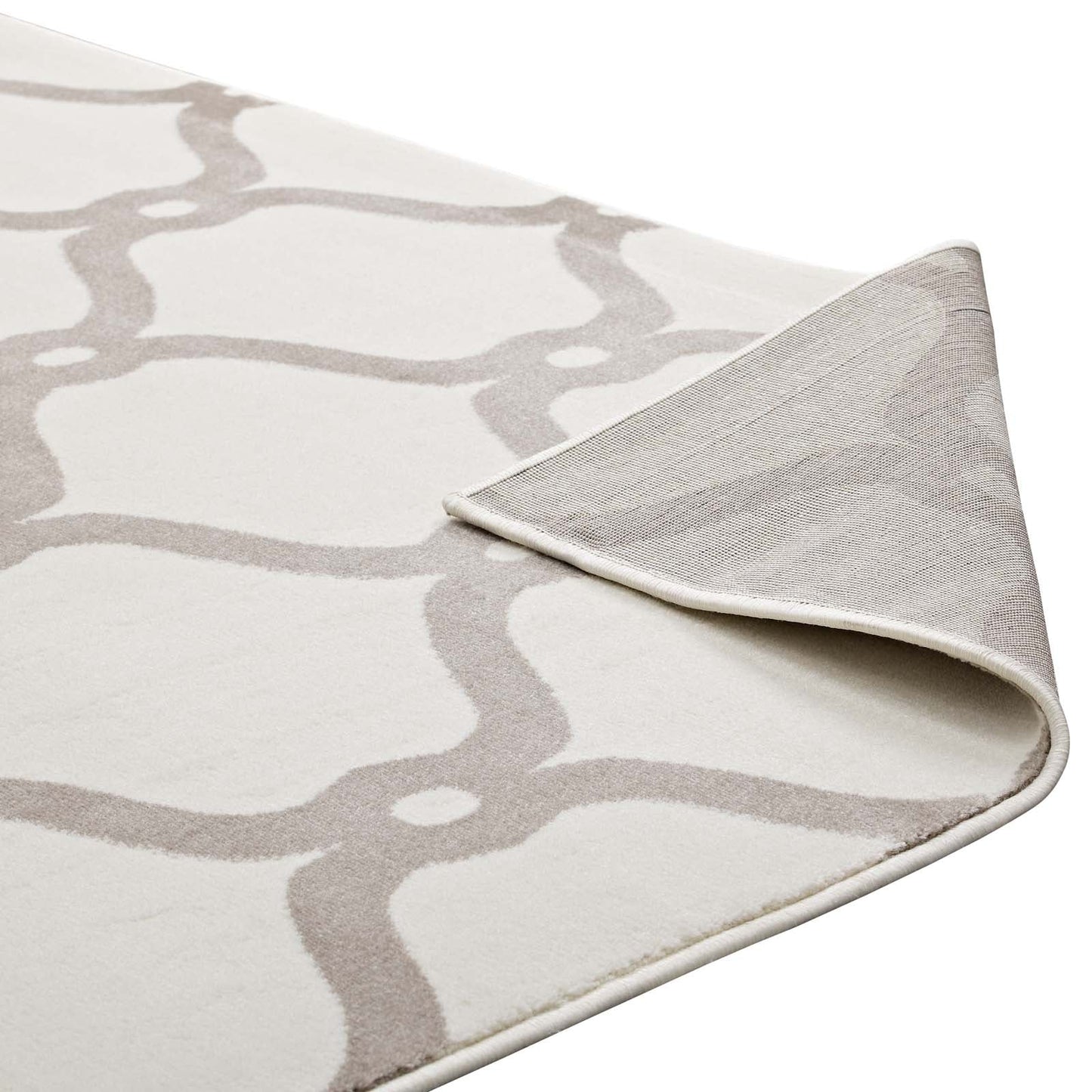 Beltara Chain Link Transitional Trellis 5x8 Area Rug by Modway
