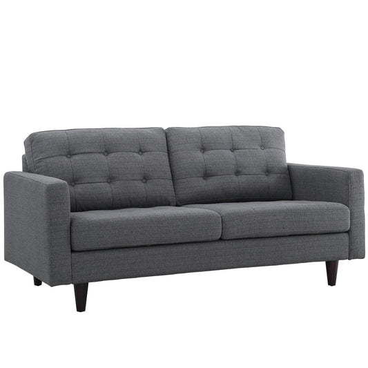 Empress Upholstered Fabric Loveseat by Modway