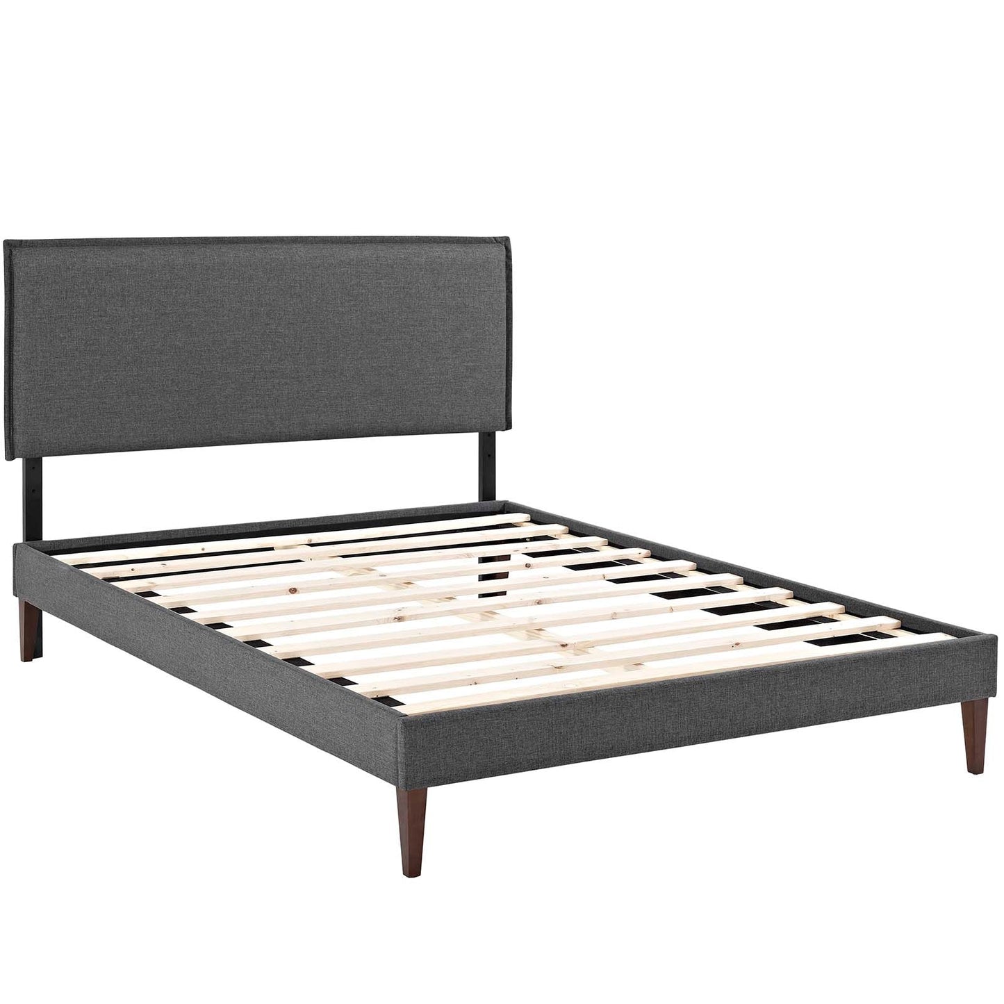 Amaris Queen Platform Bed with Squared Tapered Legs