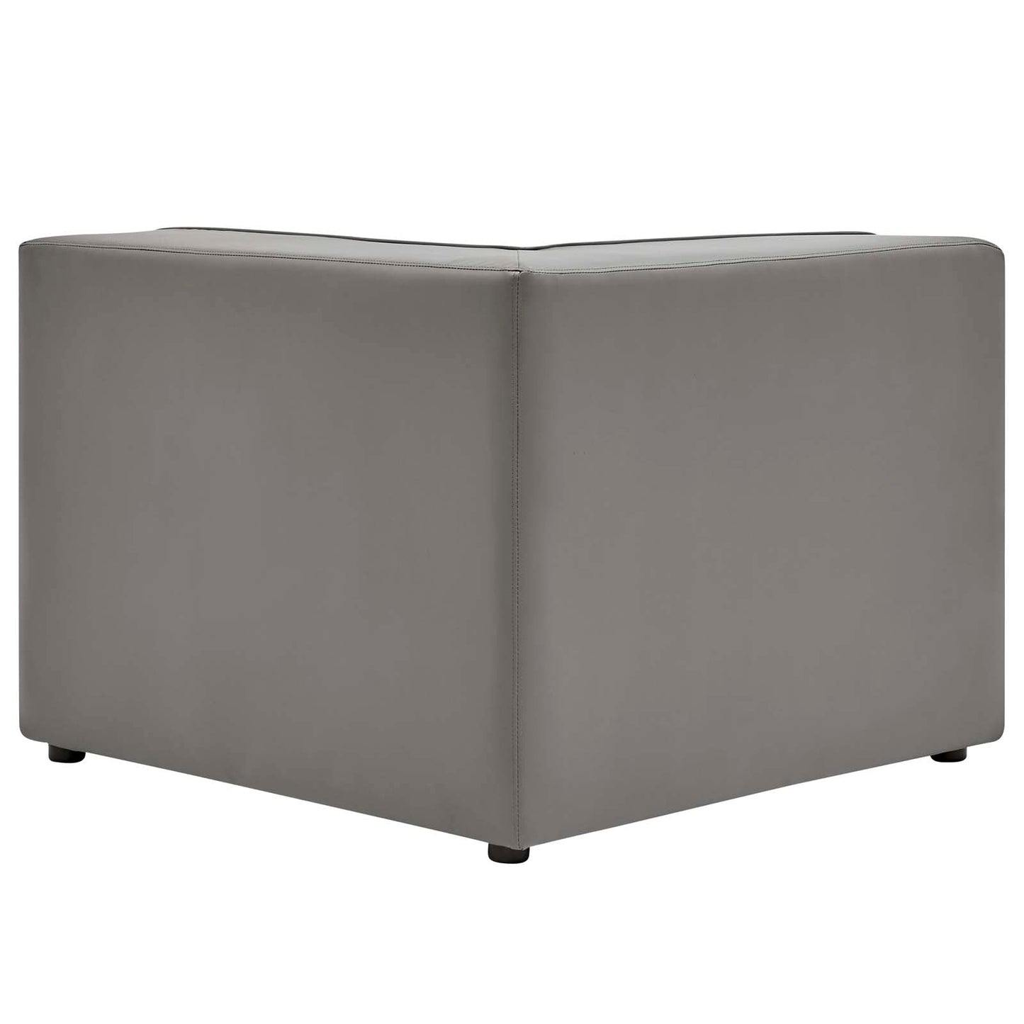 Mingle Vegan Leather Corner Chair by Modway