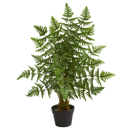 3' Ruffle Fern Artificial Palm Tree