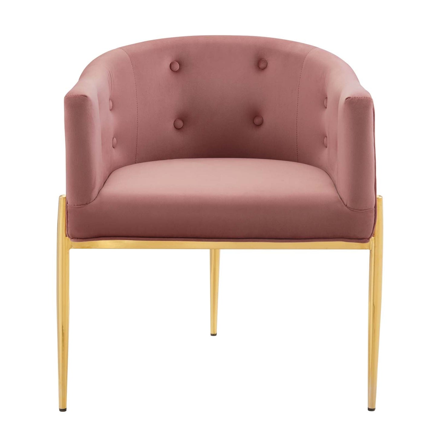 Savour Tufted Performance Velvet Accent Chairs Set of 2 by Modway