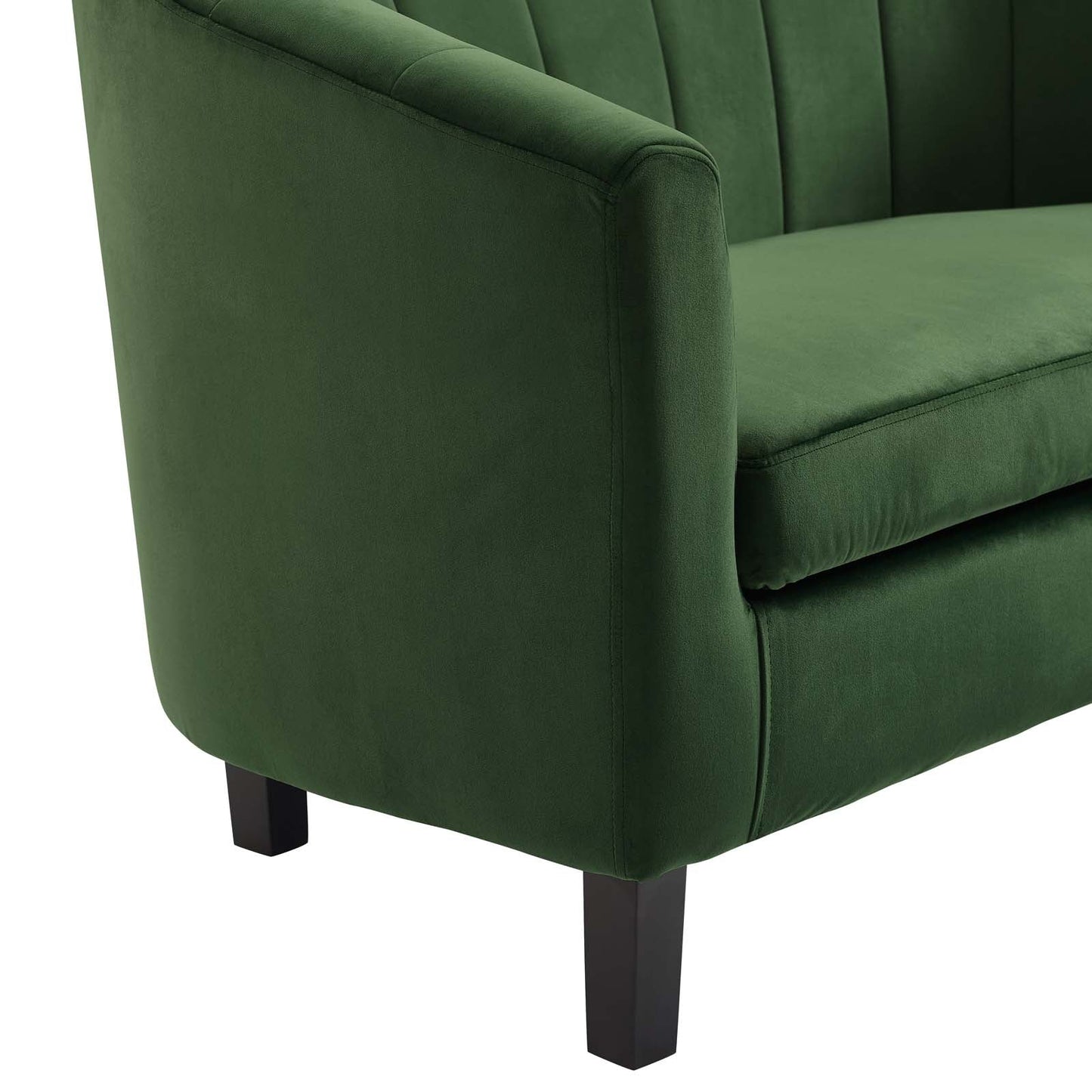 Prospect Channel Tufted Performance Velvet Armchair by Modway