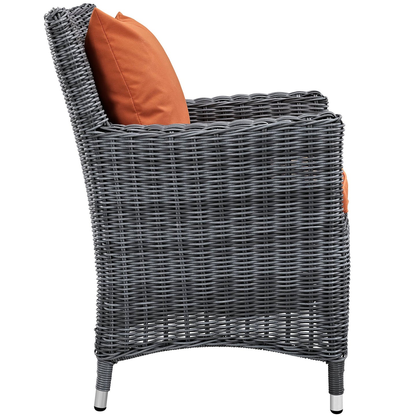 Summon 4 Piece Outdoor Patio Sunbrella¨ Dining Set by Modway