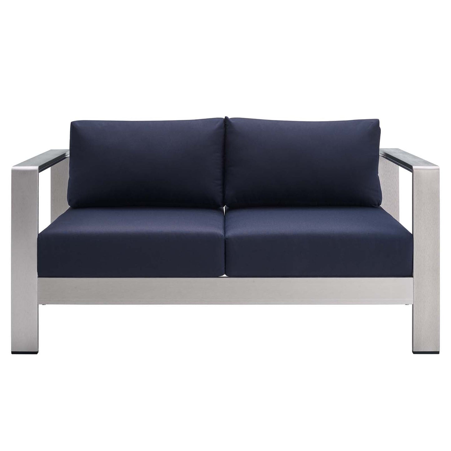 Shore 3 Piece Sunbrella¨ Fabric Outdoor Patio Aluminum Set by Modway