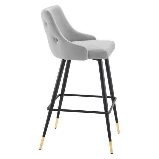 Adorn Performance Velvet Bar Stool by Modway