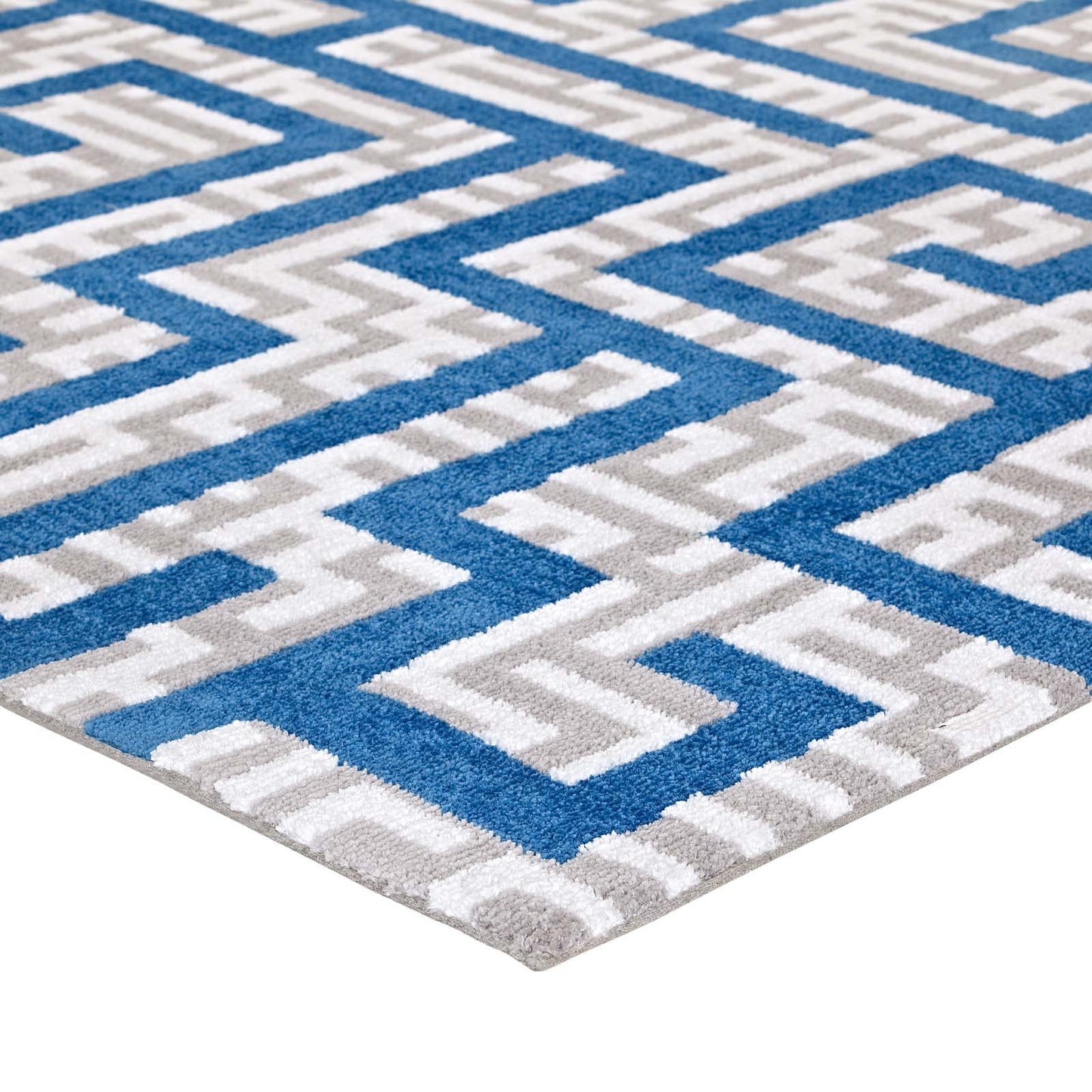 Nahia Geometric Maze 5x8 Area Rug by Modway