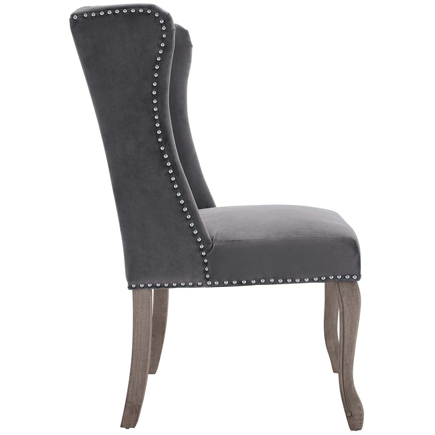 Apprise French Vintage Dining Performance Velvet Side Chair by Modway