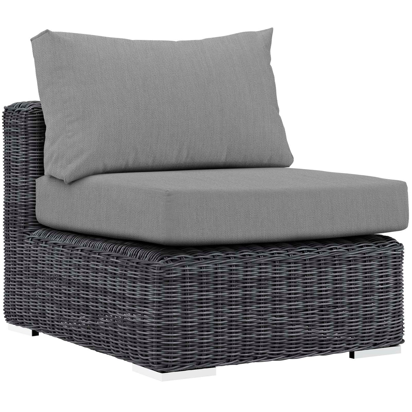 Summon 5 Piece Outdoor Patio Sunbrella¨ Sectional Set by Modway