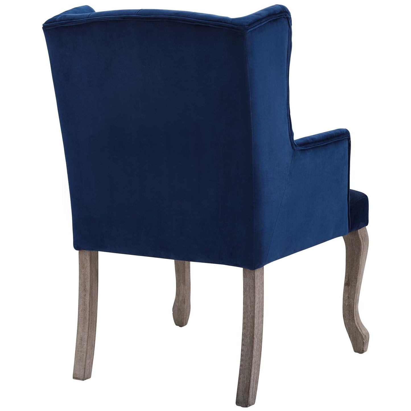 Realm Performance Velvet Armchair Set of 2 by Modway