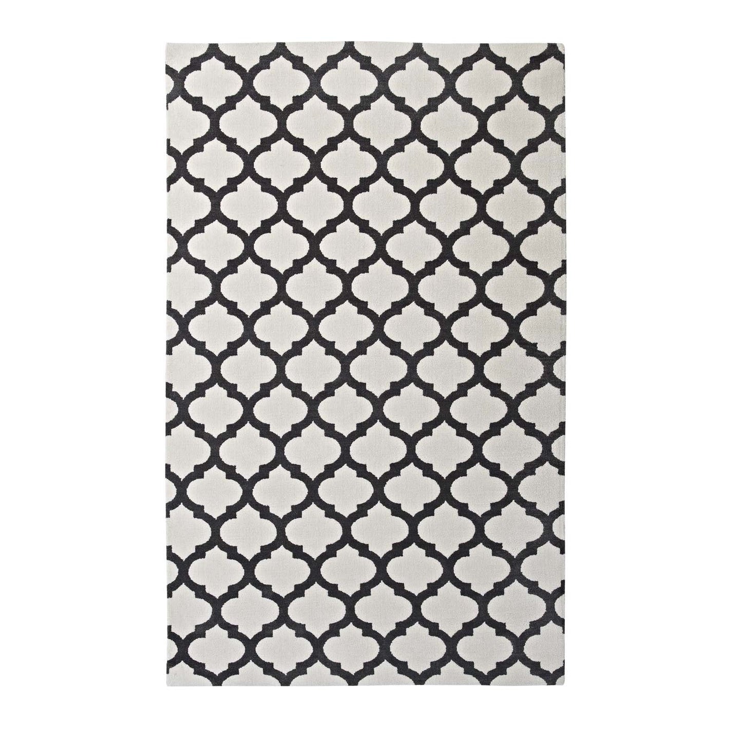 Lida Moroccan Trellis 5x8 Area Rug by Modway