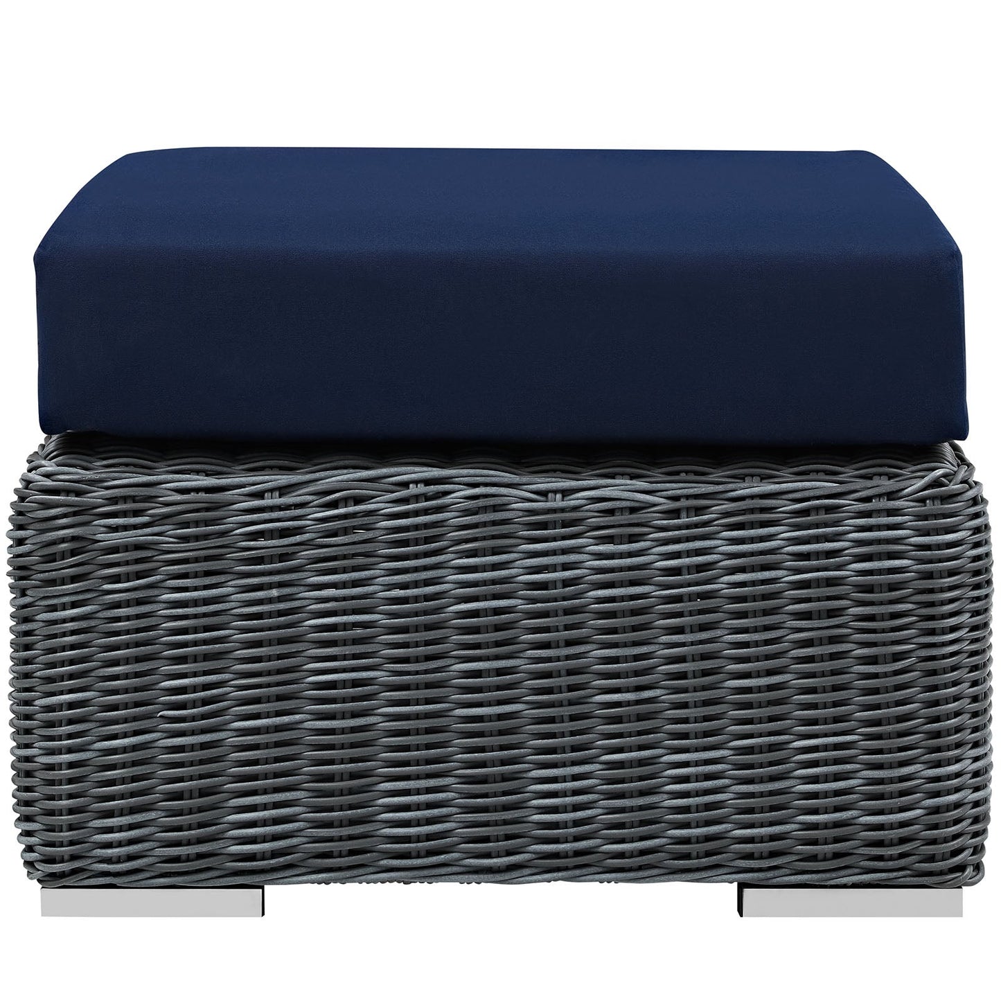 Summon Outdoor Patio Sunbrella¨ Ottoman by Modway