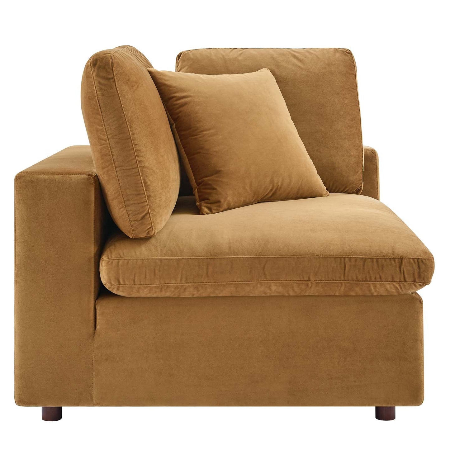 Commix Down Filled Overstuffed Performance Velvet 4-Seater Sofa by Modway