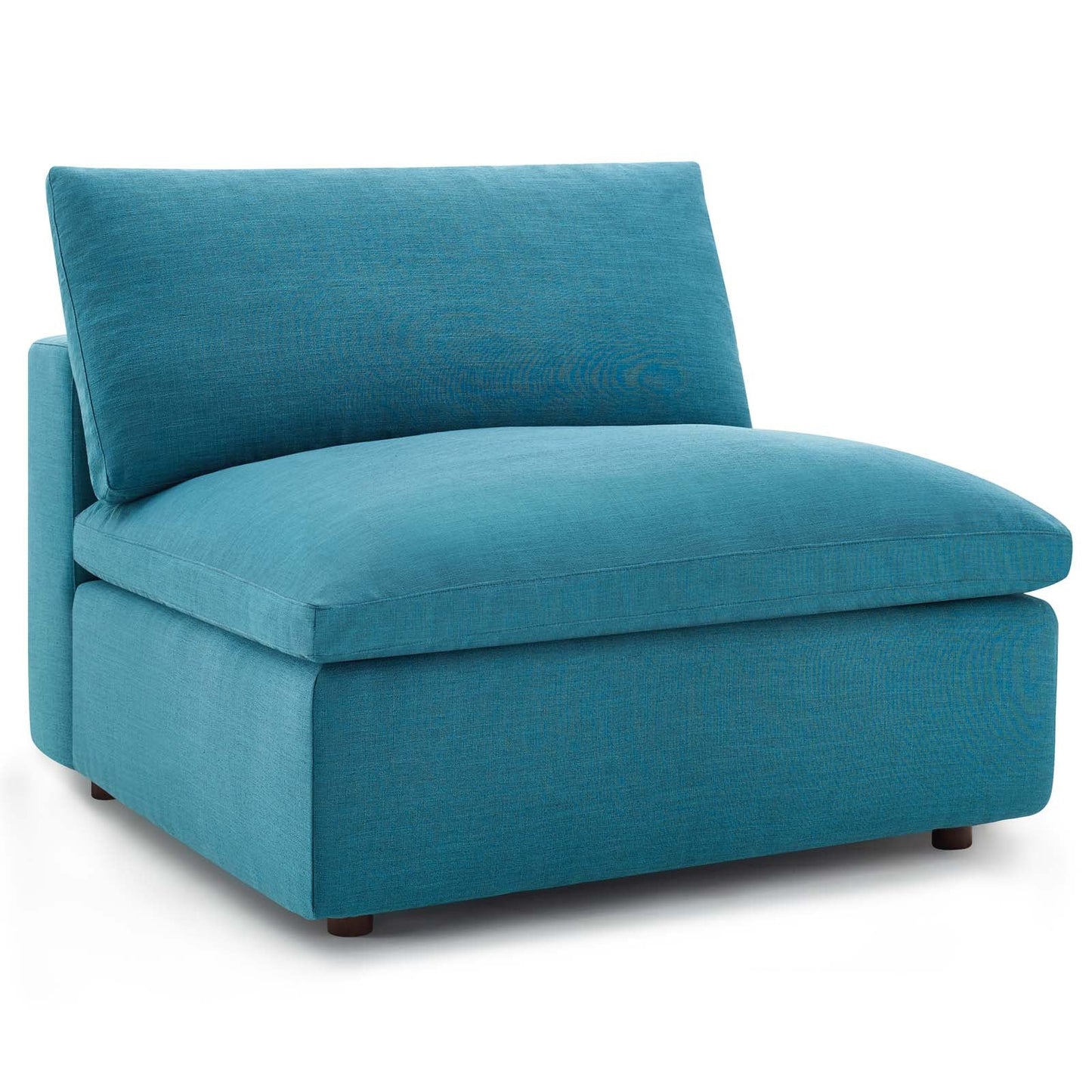 Commix 5-Piece Down Filled Overstuffed Armless Sectional Sofa by Modway