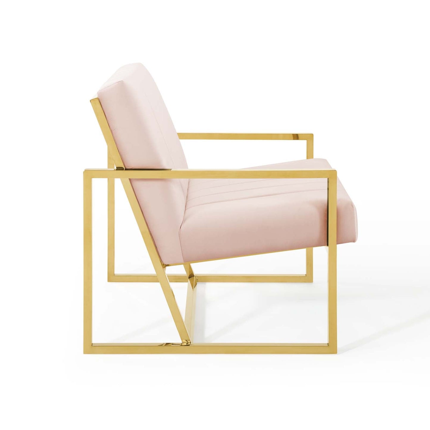 Inspire Channel Tufted Performance Velvet Armchair by Modway