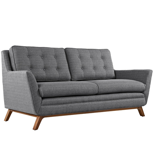 Beguile Upholstered Fabric Living Room Set Set of 2 by Modway