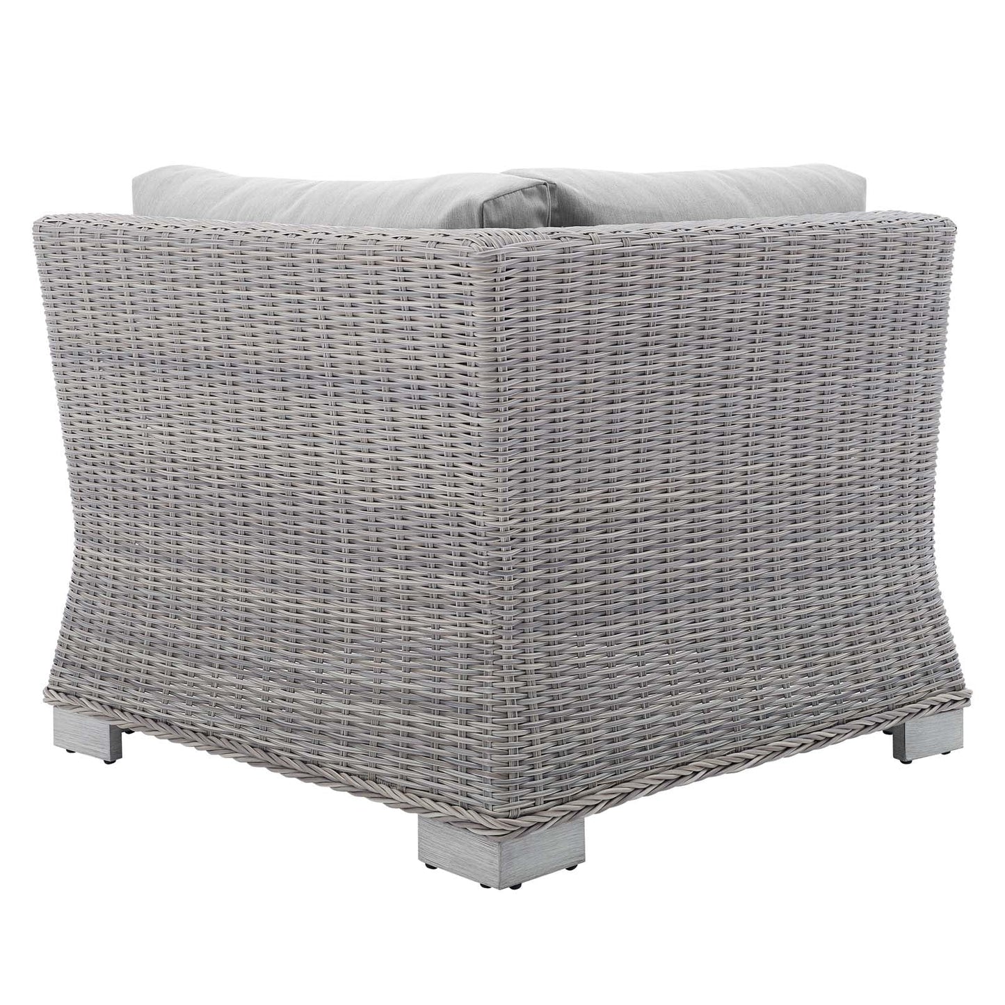 Conway Sunbrella¨ Outdoor Patio Wicker Rattan Corner Chair by Modway