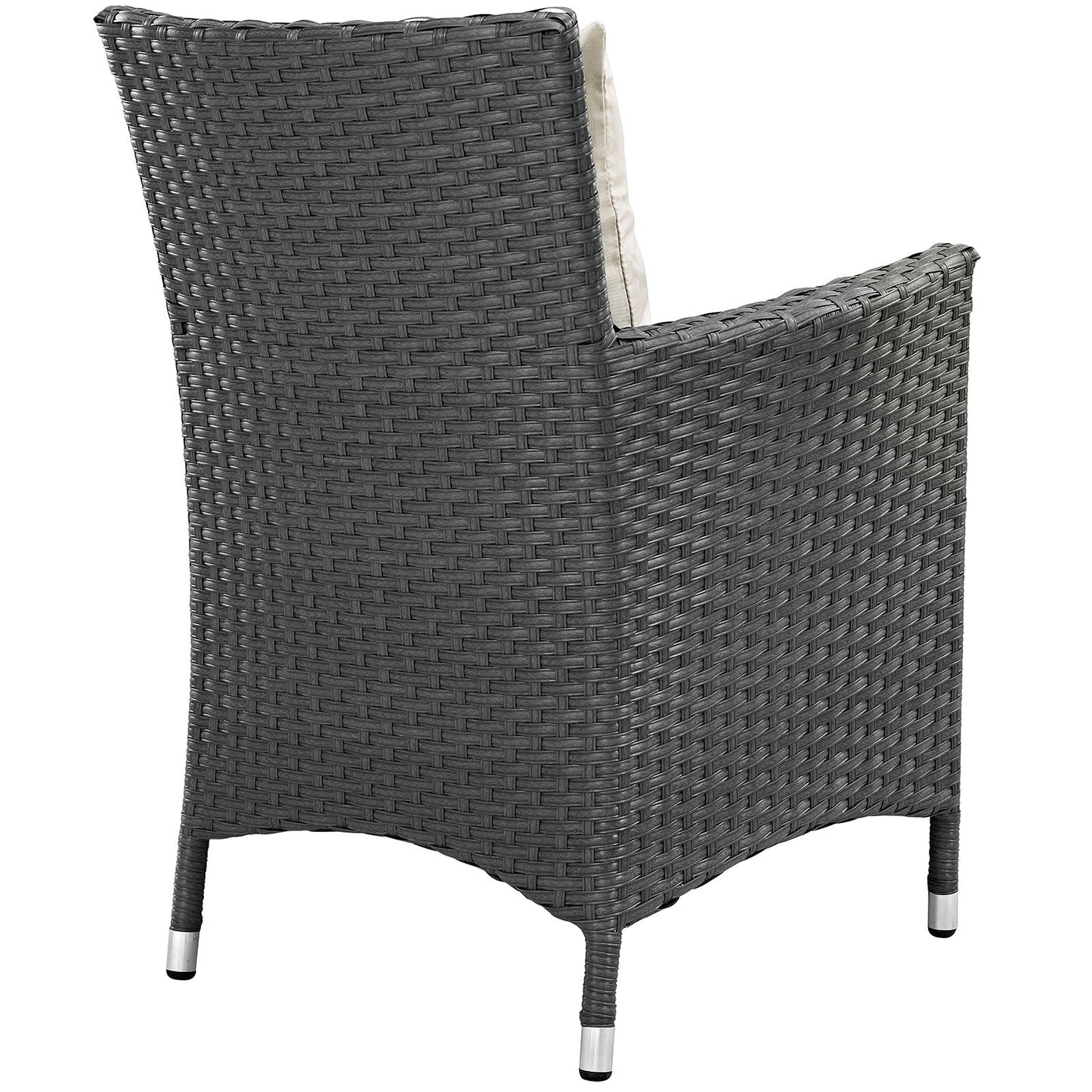 Sojourn 4 Piece Outdoor Patio Sunbrella¨ Dining Set by Modway