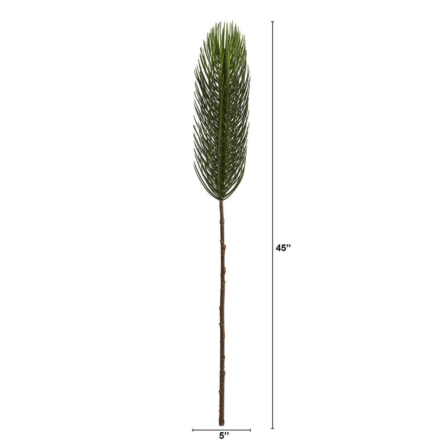 45" Pine Artificial Flower (Set of 3)