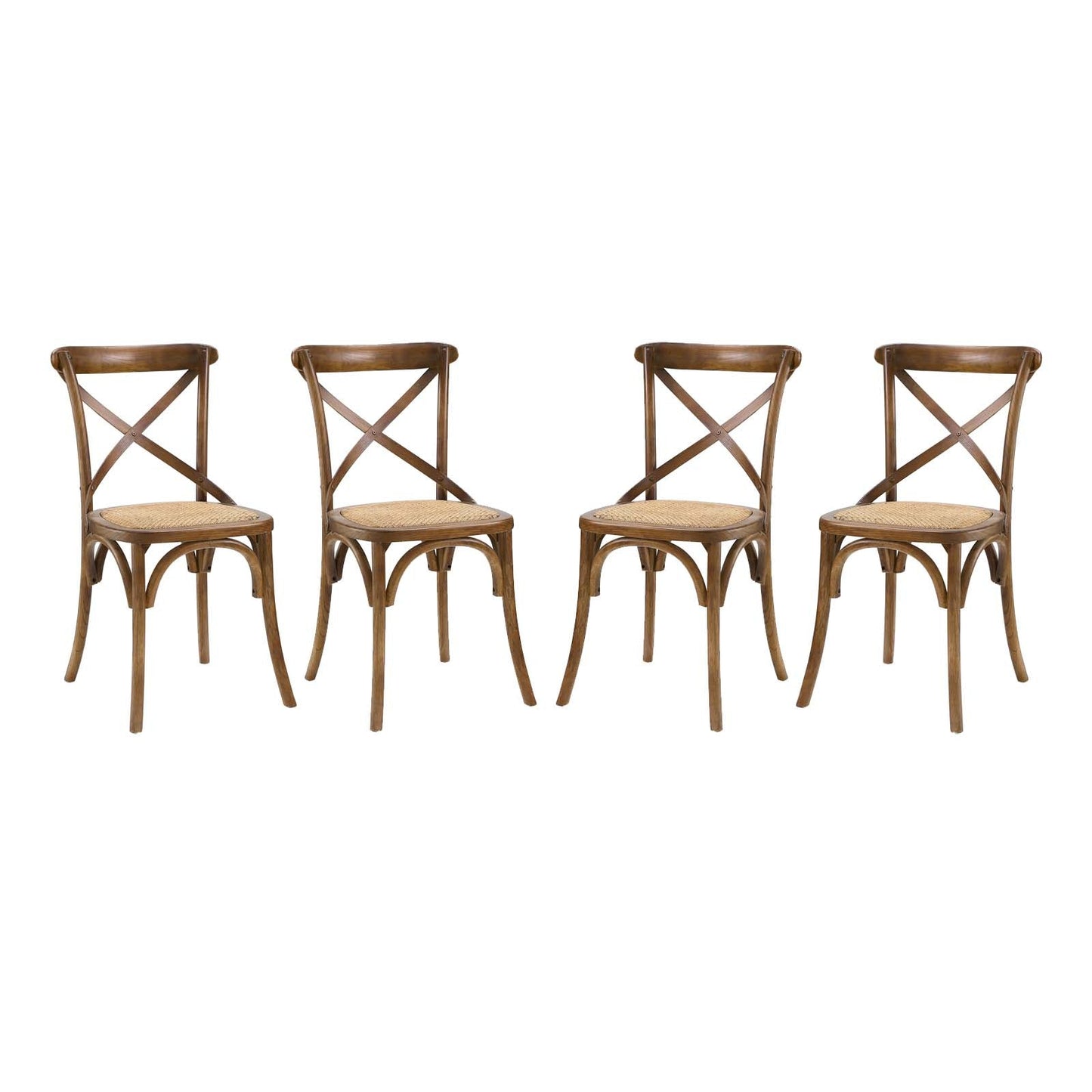 Gear Dining Side Chair Set of 4 by Modway