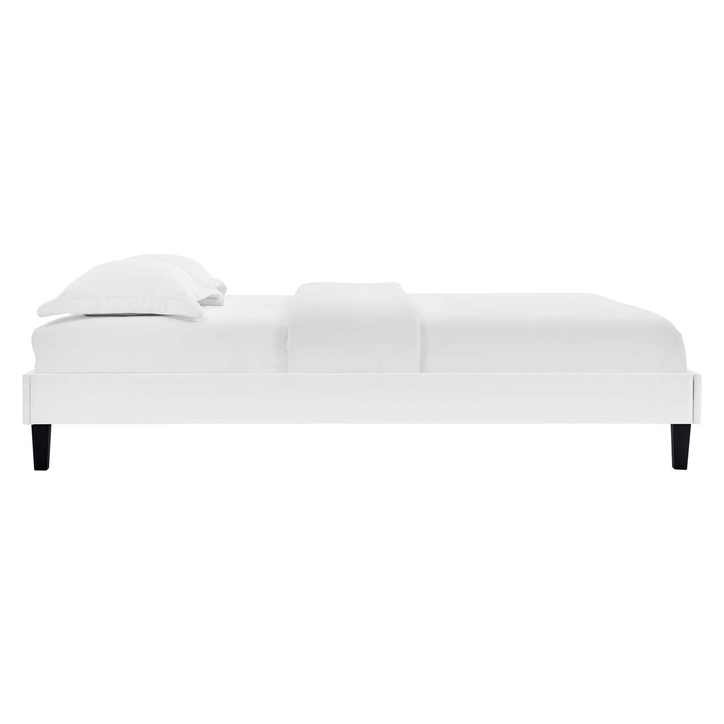 Reign Performance Velvet Queen Platform Bed Frame by Modway