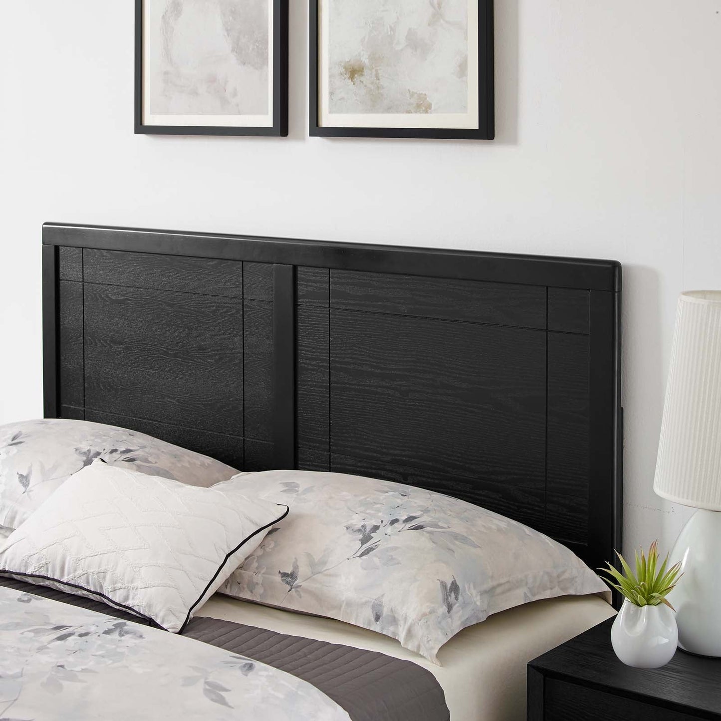 Marlee Wood King Platform Bed With Splayed Legs by Modway