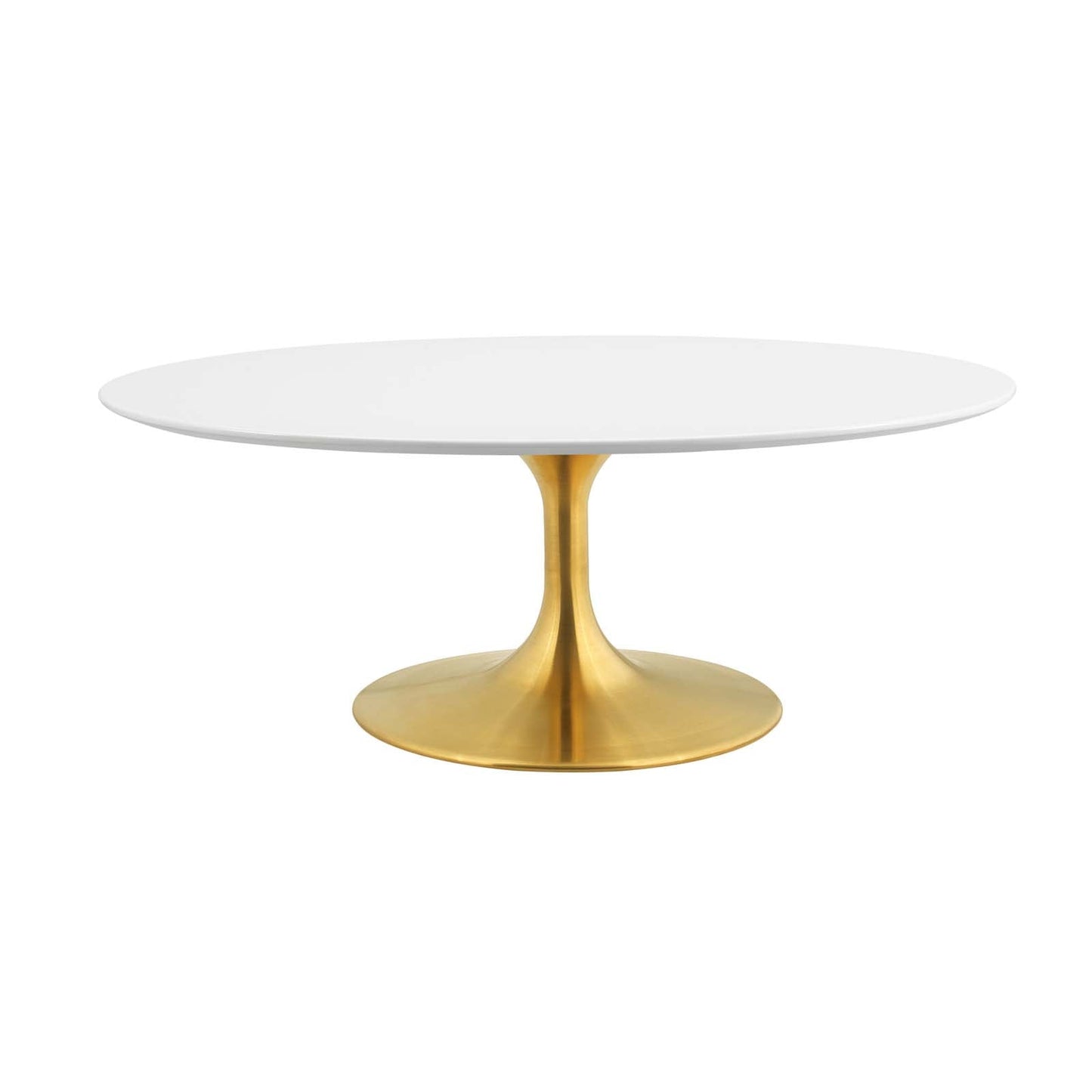 Lippa 42" Oval Wood Coffee Table by Modway