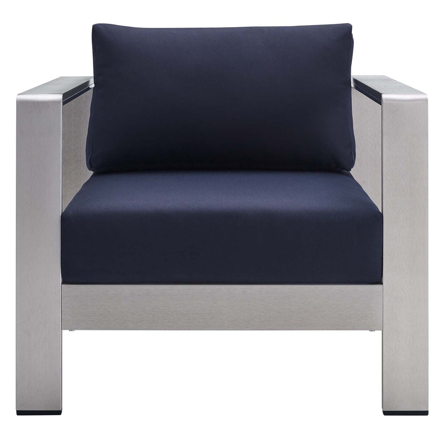 Shore 4 Piece Sunbrella¨ Fabric Outdoor Patio Aluminum Set by Modway