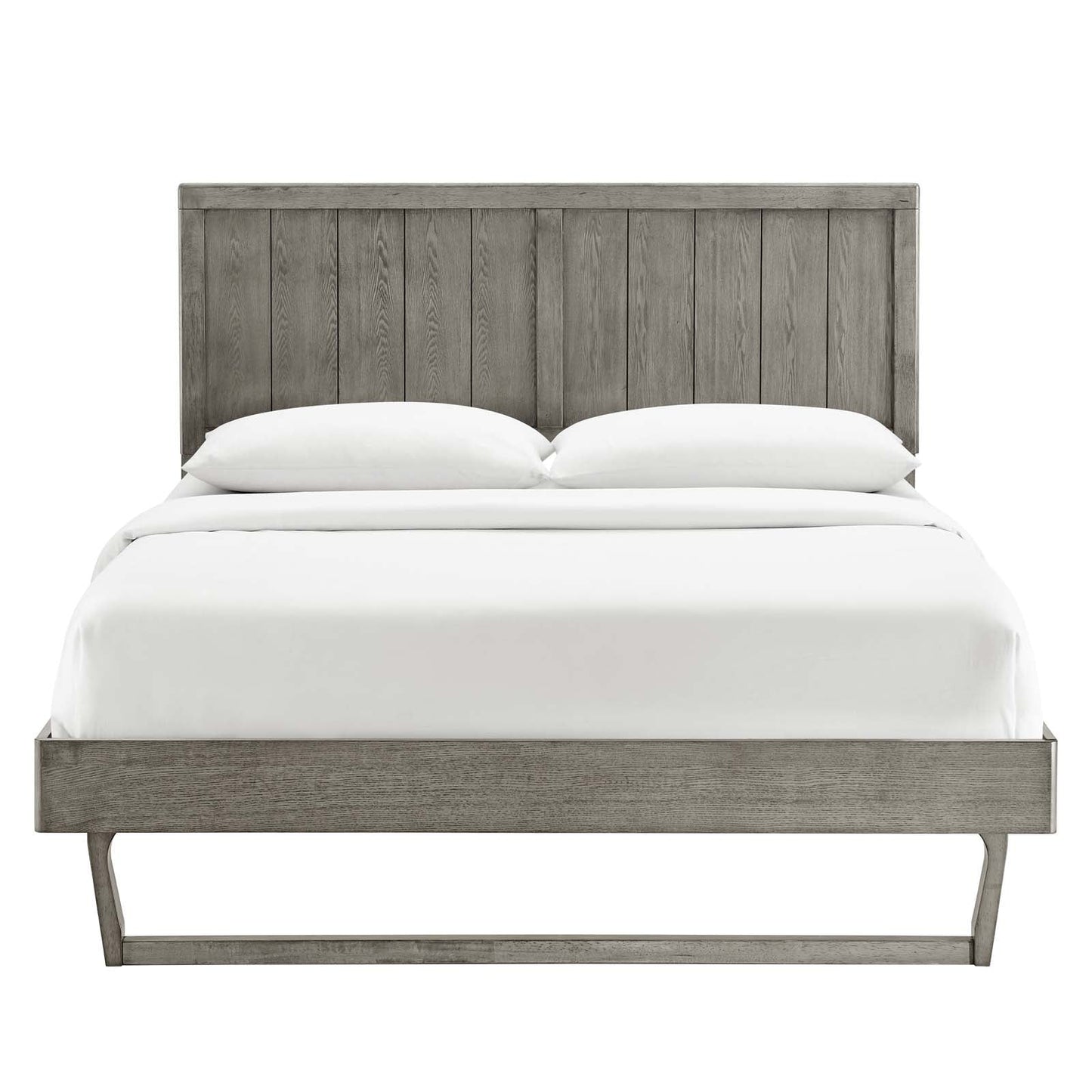 Alana Wood Queen Platform Bed With Angular Frame by Modway
