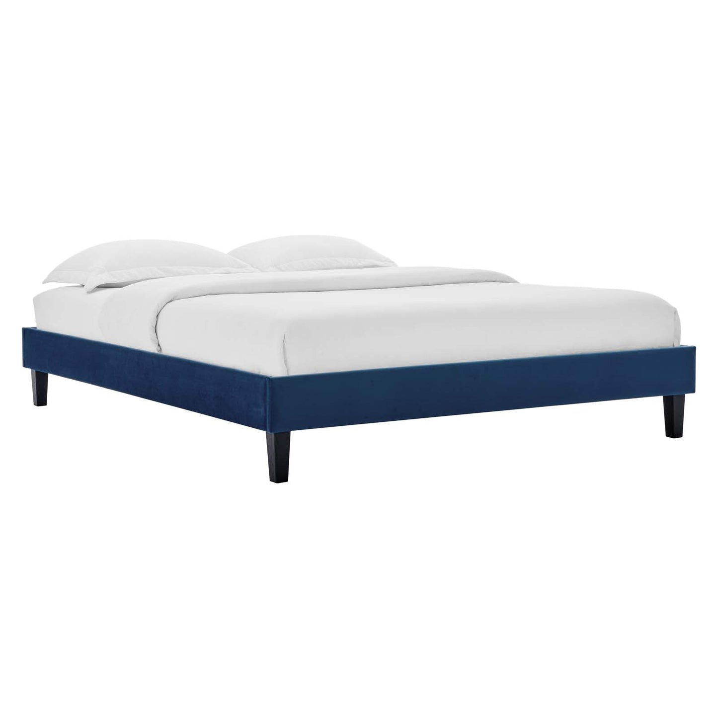 Elise Performance Velvet King Platform Bed by Modway