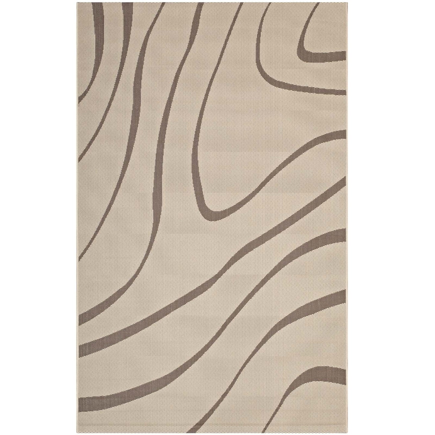 Surge Swirl Abstract Indoor and Outdoor 8x10 Area Rug by Modway