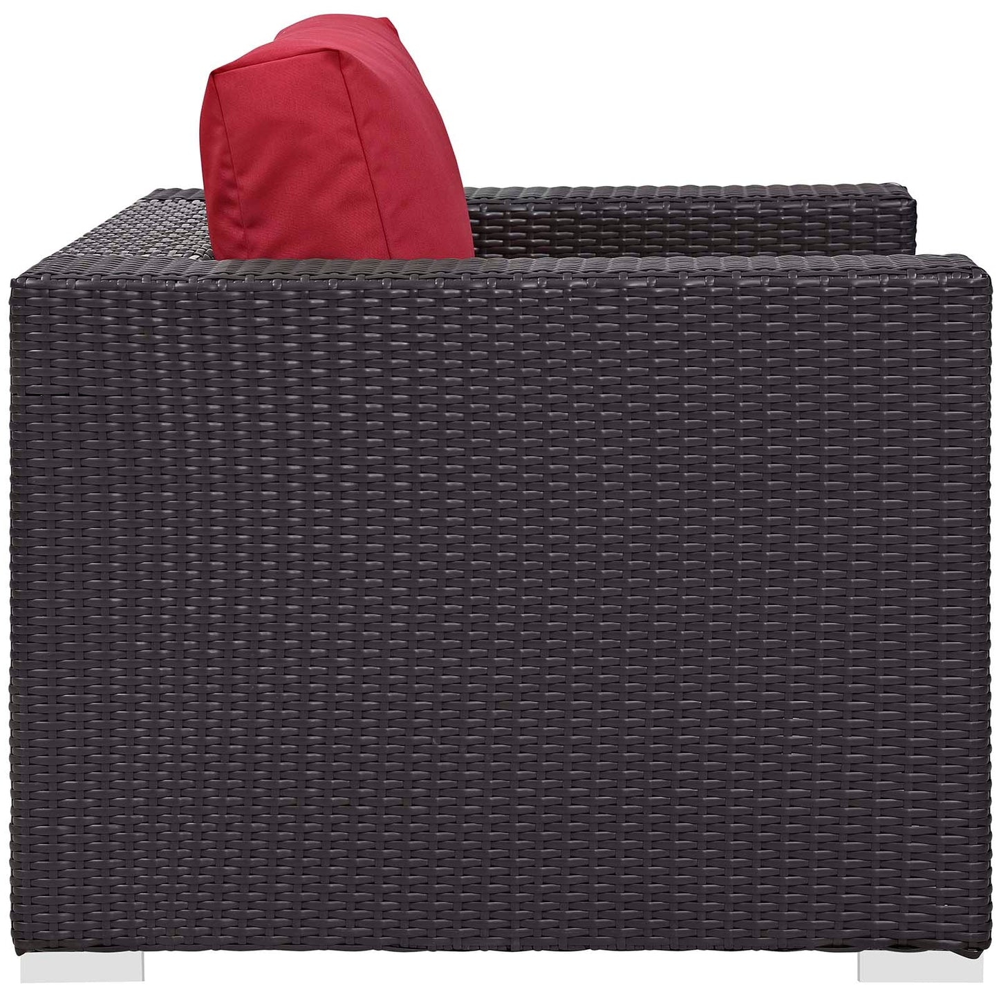 Convene 4 Piece Set Outdoor Patio with Fire Pit by Modway