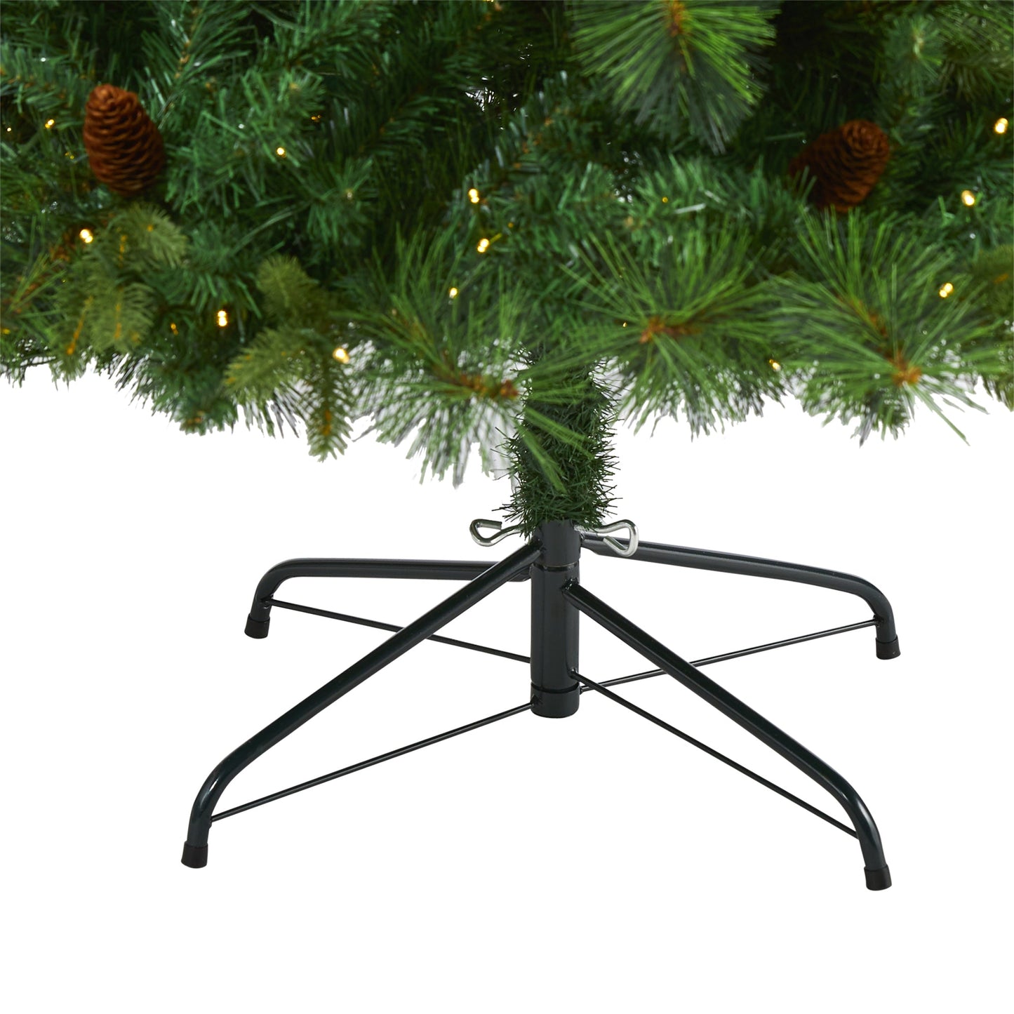 6.5' West Virginia Full Bodied Mixed Pine Artificial Christmas Tree w/ 400 LED