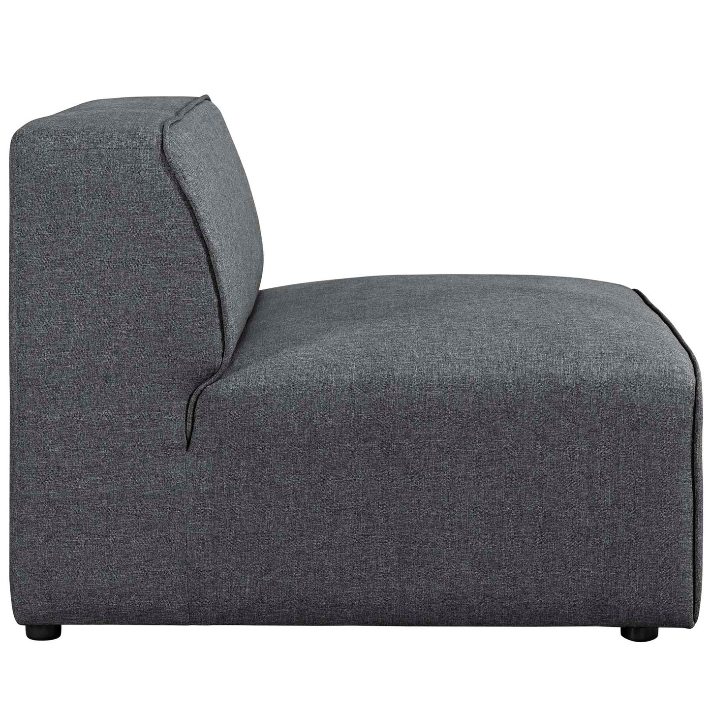 Mingle 7 Piece Upholstered Fabric Sectional Sofa Set by Modway