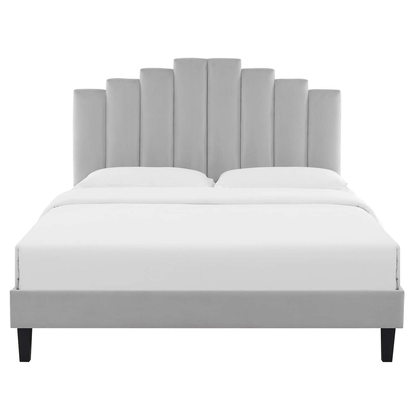 Elise Performance Velvet Full Platform Bed by Modway