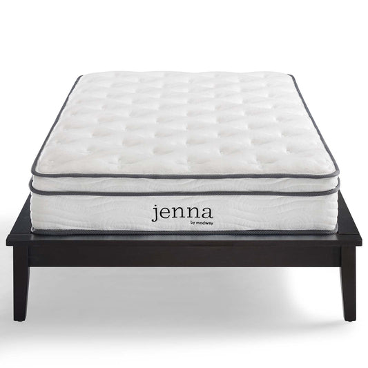 Jenna 8" Innerspring and Foam King Mattress by Modway