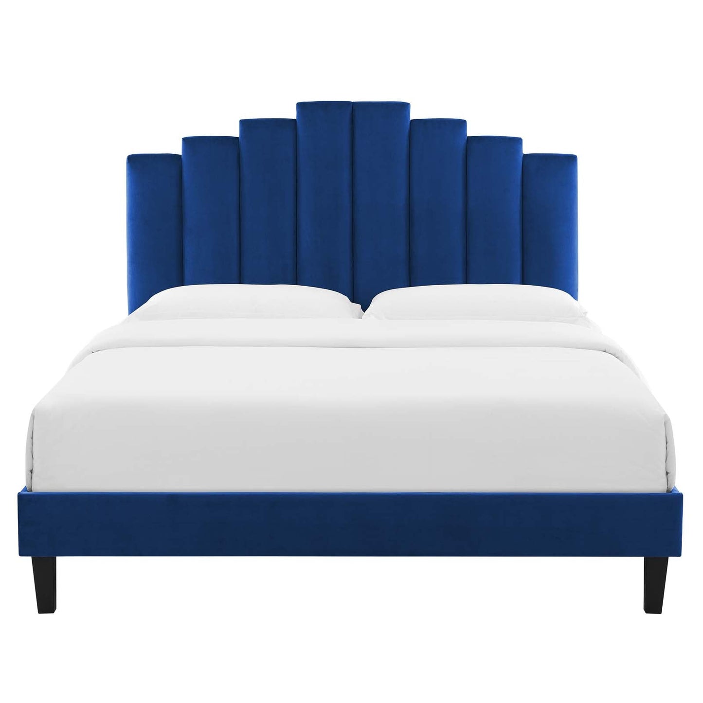 Elise Performance Velvet King Platform Bed by Modway