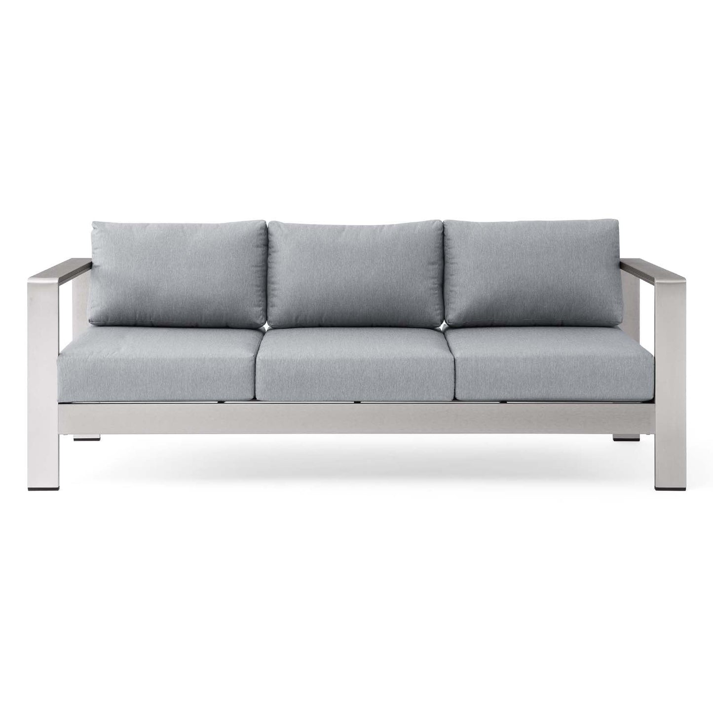 Shore Outdoor Patio Aluminum Sofa by Modway