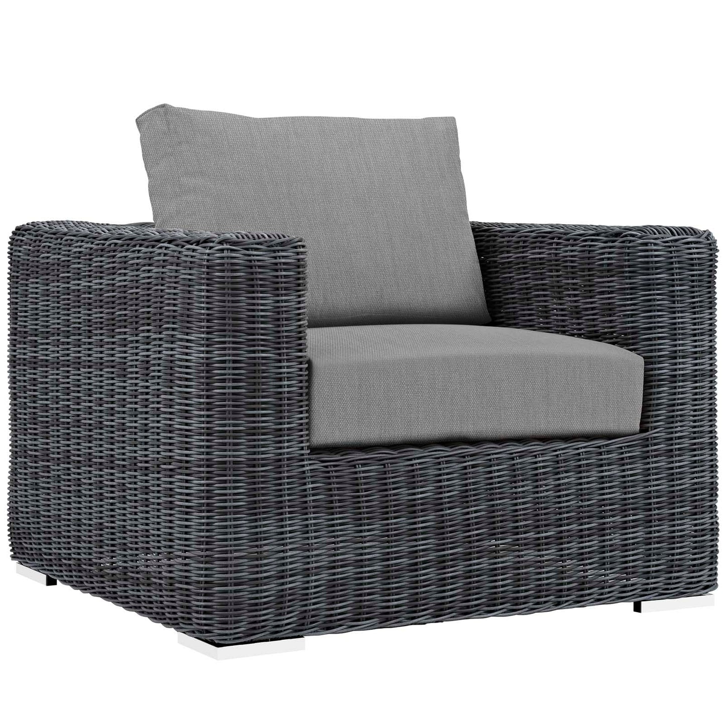 Summon 7 Piece Outdoor Patio Sunbrella¨ Sectional Set by Modway