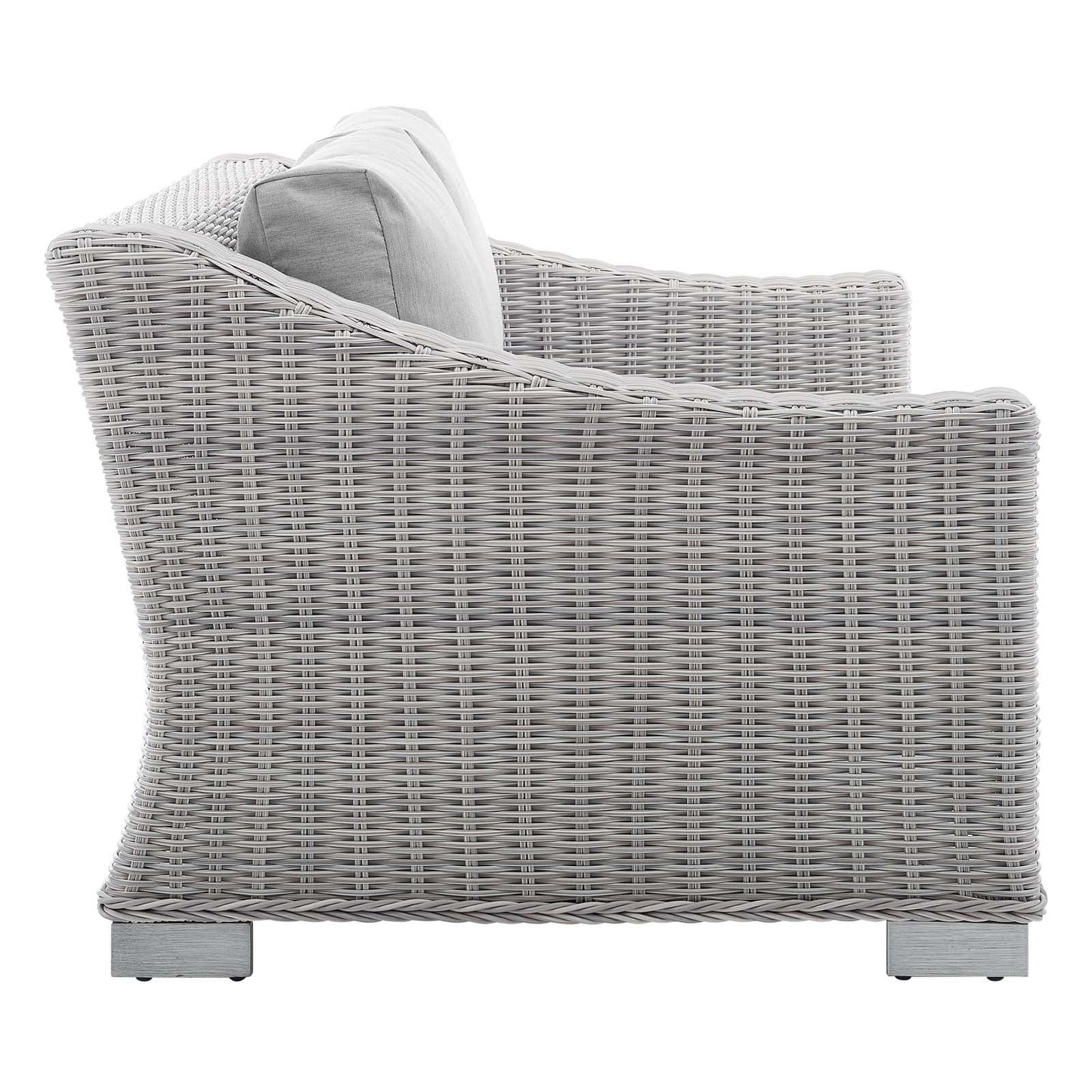 Conway Sunbrella¨ Outdoor Patio Wicker Rattan Loveseat by Modway