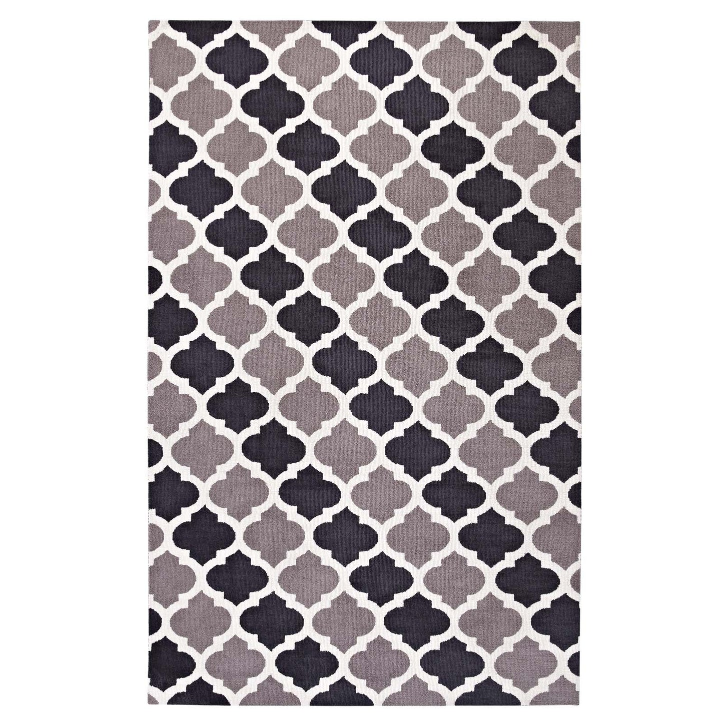 Lida Moroccan Trellis 5x8 Area Rug by Modway