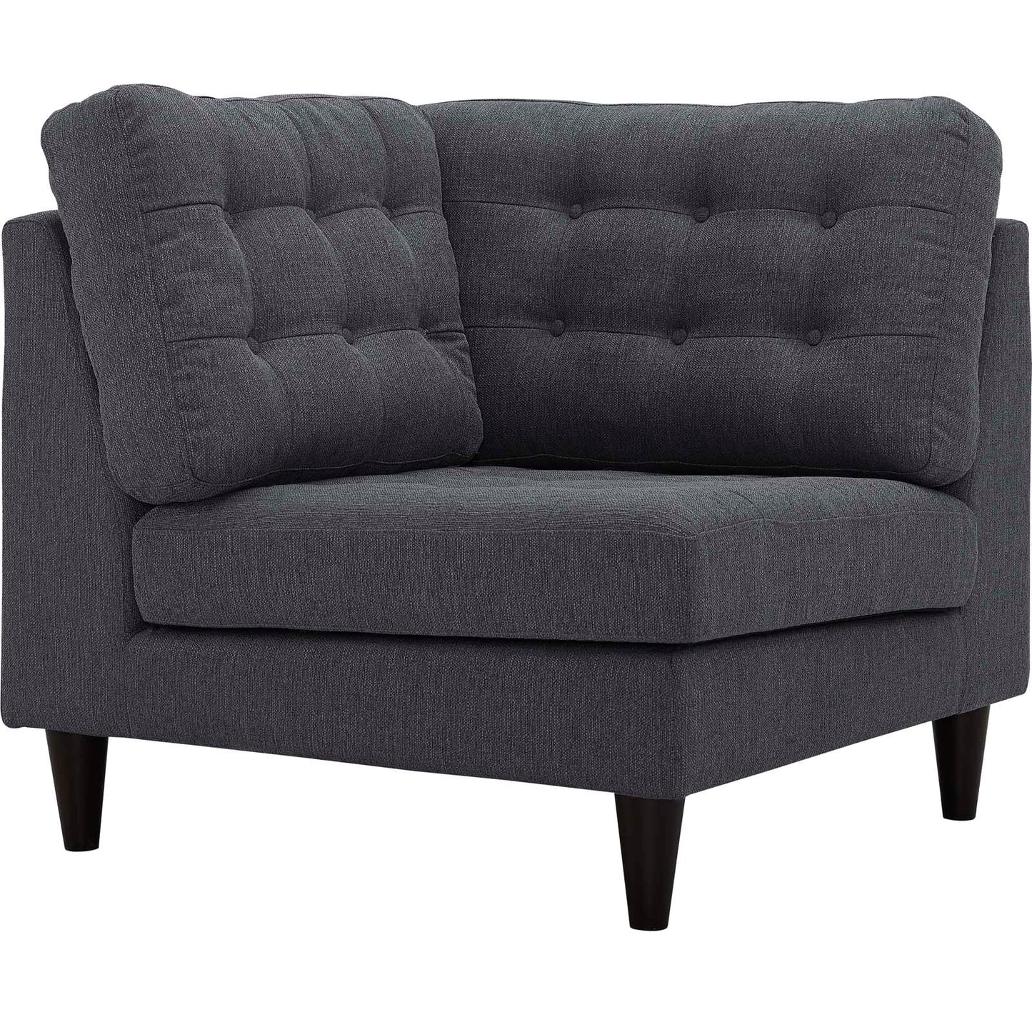 Empress Upholstered Fabric Corner Sofa by Modway