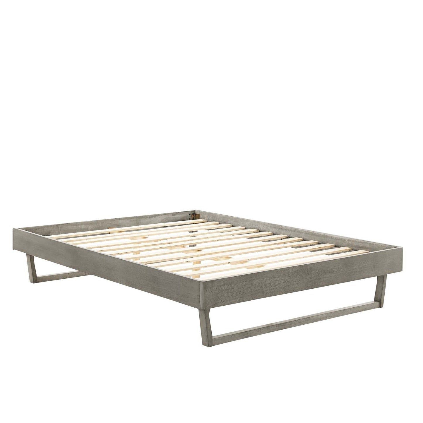Billie Wood King Platform Bed Frame by Modway