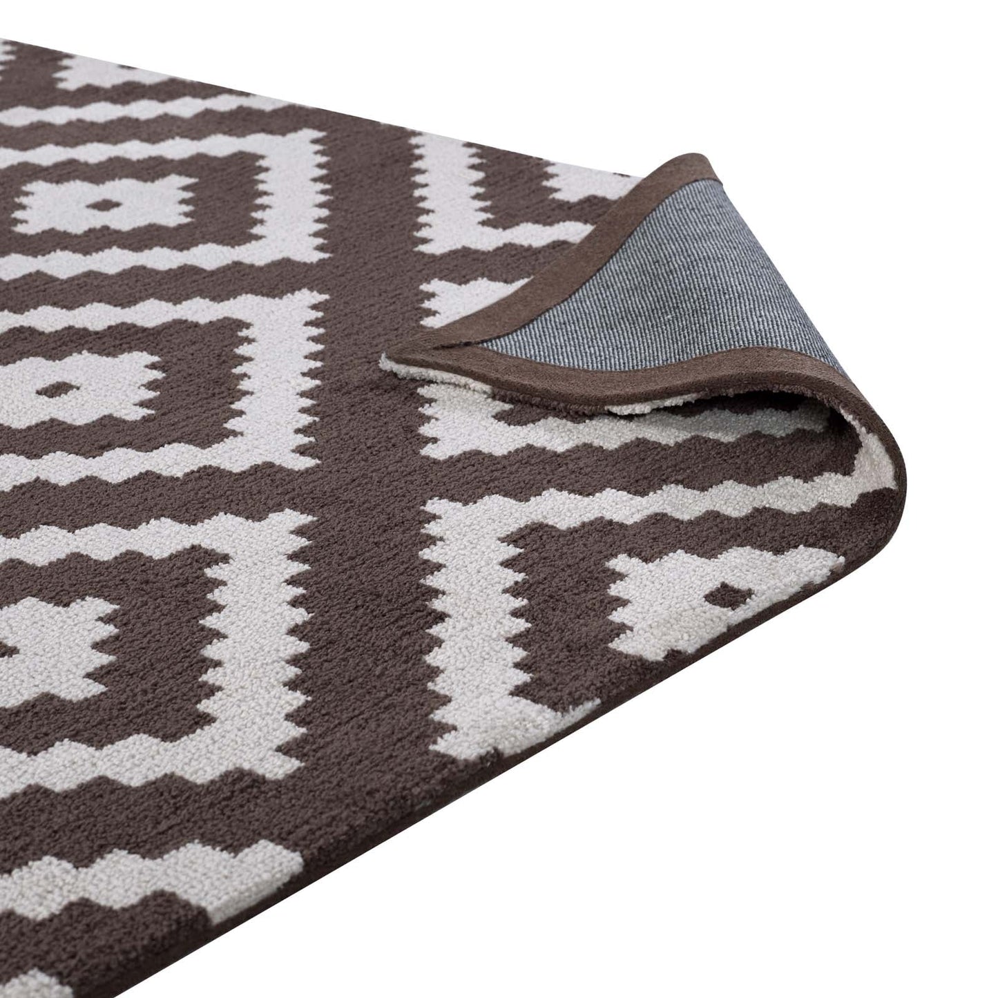 Alika Abstract Diamond Trellis 8x10 Area Rug by Modway